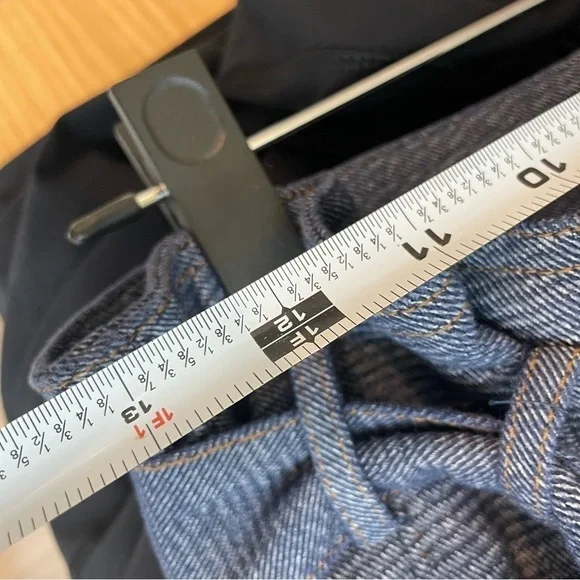 NWT - FRNCH Paris High Waist Denim Pants​​​​​​​​​​​​​​​ - Picture 11 of 11